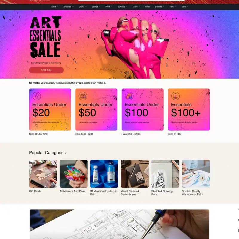 Gordon Harris storefront